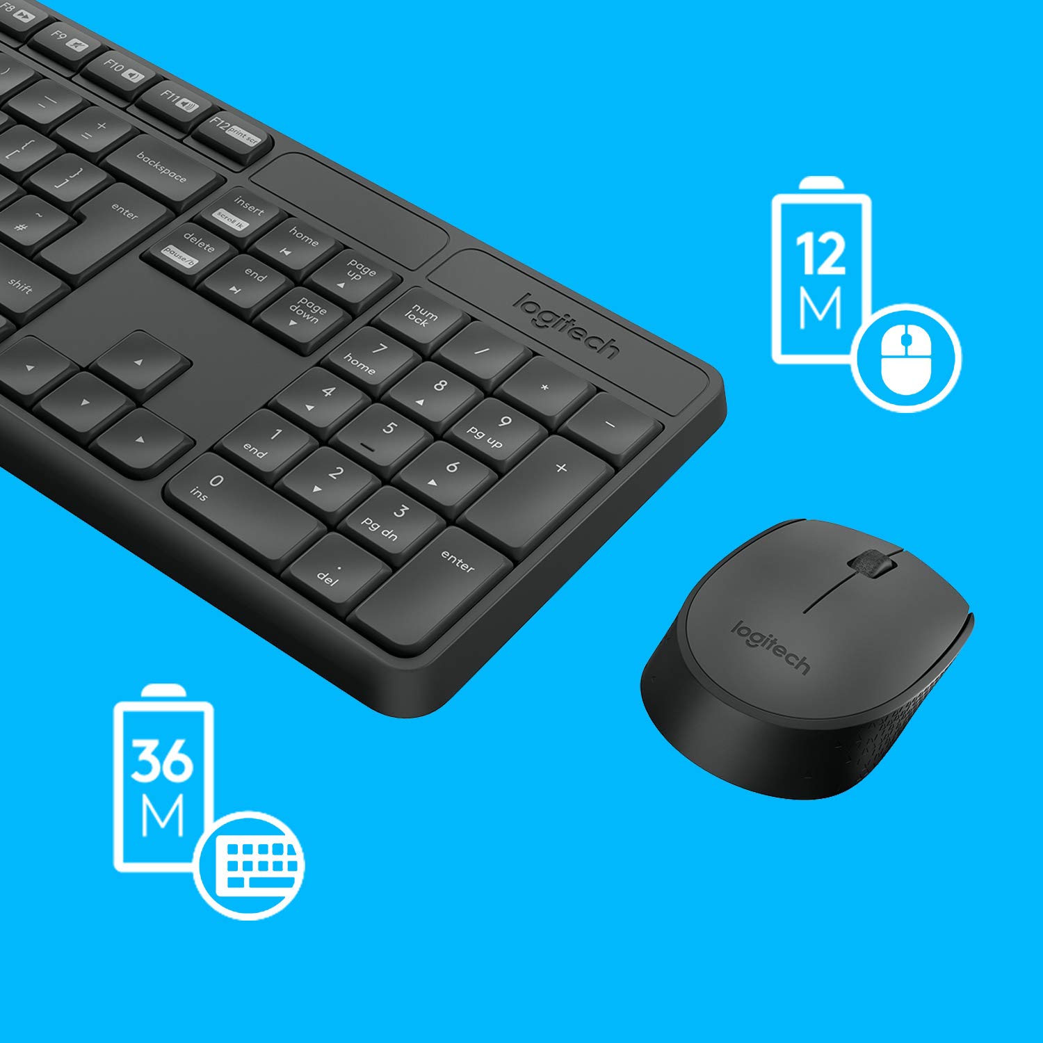 wireless keyboard combo
